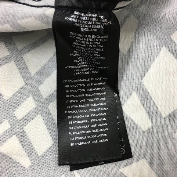 BANNED Retro Skirt Pleated Full Rockabilly 50s Abstract Mod Size 10 US 14 UK - Picture 8 of 11